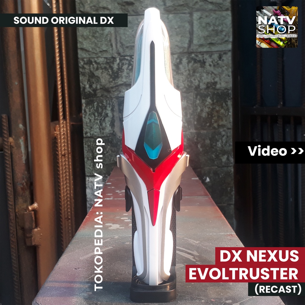 Jual DX Ultraman Nexus Evoltruster RECAST - SOUND ORIGINAL spark riser ...