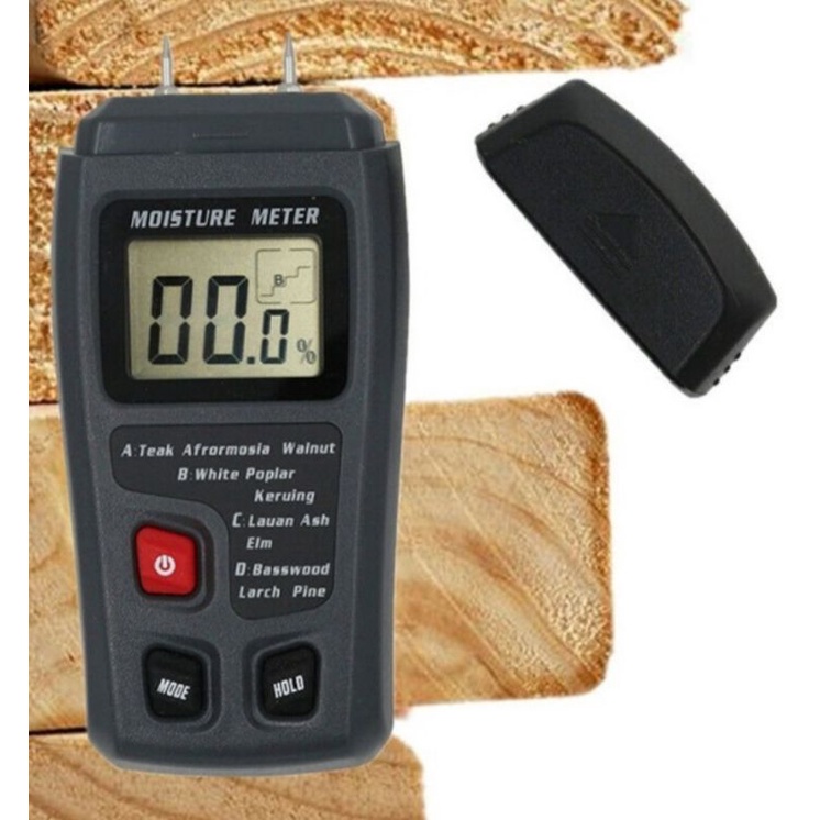 Jual Digital wood moisture meter alat pengukur kelembapan kayu | Shopee ...