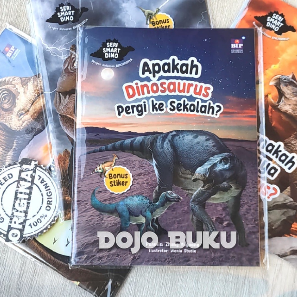 Jual Buku Seri Smart Dino: Apakah Dinosaurus Pergi Ke Sekolah? By Zhang ...