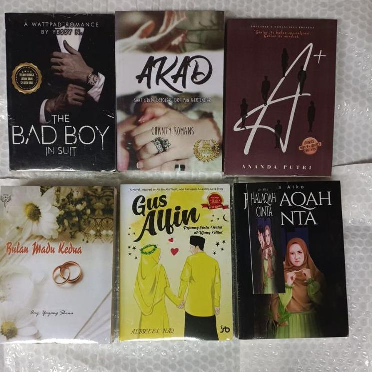 Jual Novel AKAD BULAN MADU KEDUA THE BAD BOY IN SUIT GUS ALFIN A+