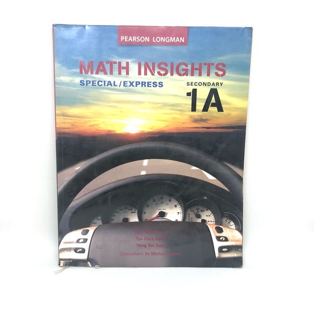 Jual Buku inggris / Buku Math Insight Secondary 1 (SMP kelas 1 ...