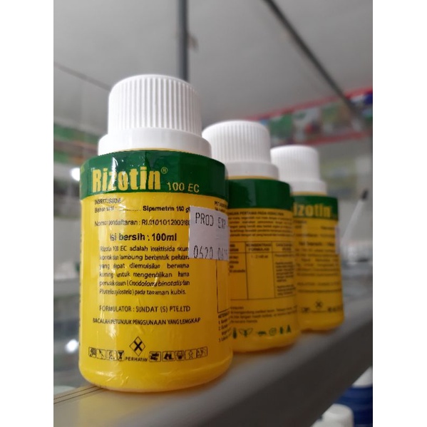 Jual Rizotin 100EC 100ml Insektisida Pencegah dan Pembasmi Hama Tanaman ...