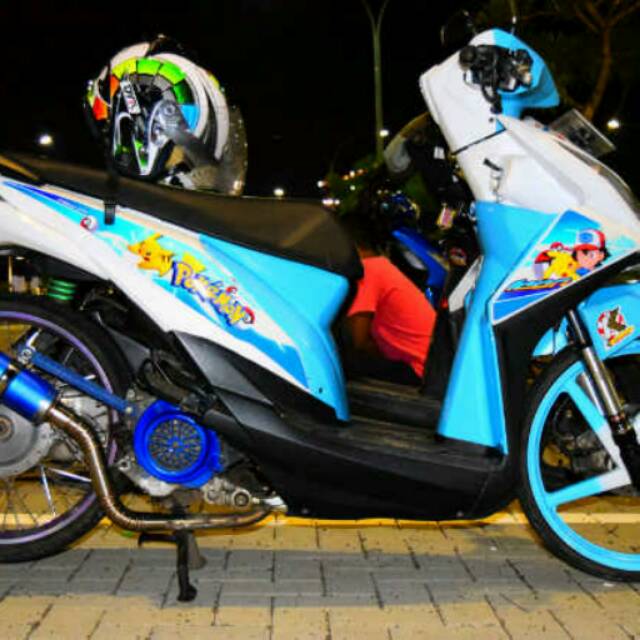 Jual Knalpot CHA Honda Beat Shopee Indonesia