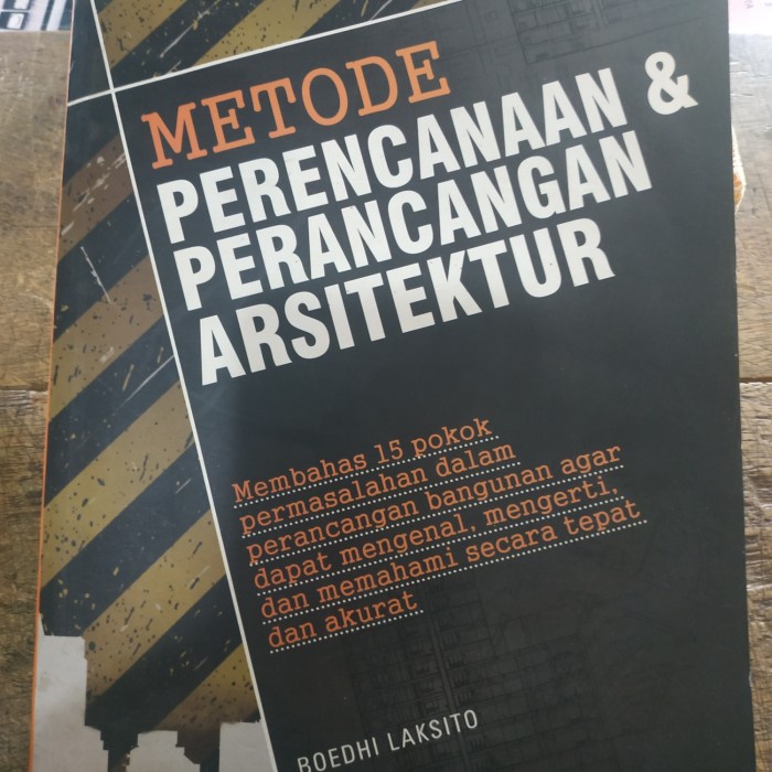 Jual Buku Metode Perencanaan Dan Perancangan Arsitektur | Shopee Indonesia