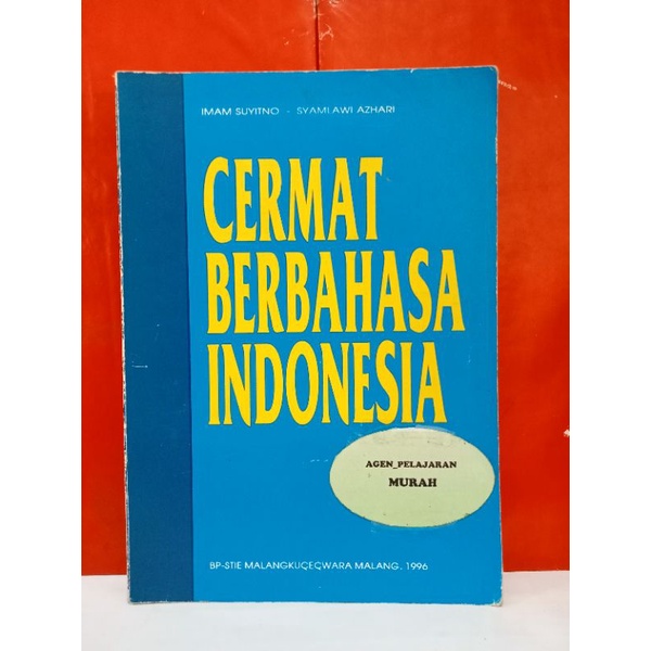 Jual BUKU CERMAT BERBAHASA INDONESIA (IMAM SUYITNO) | Shopee Indonesia