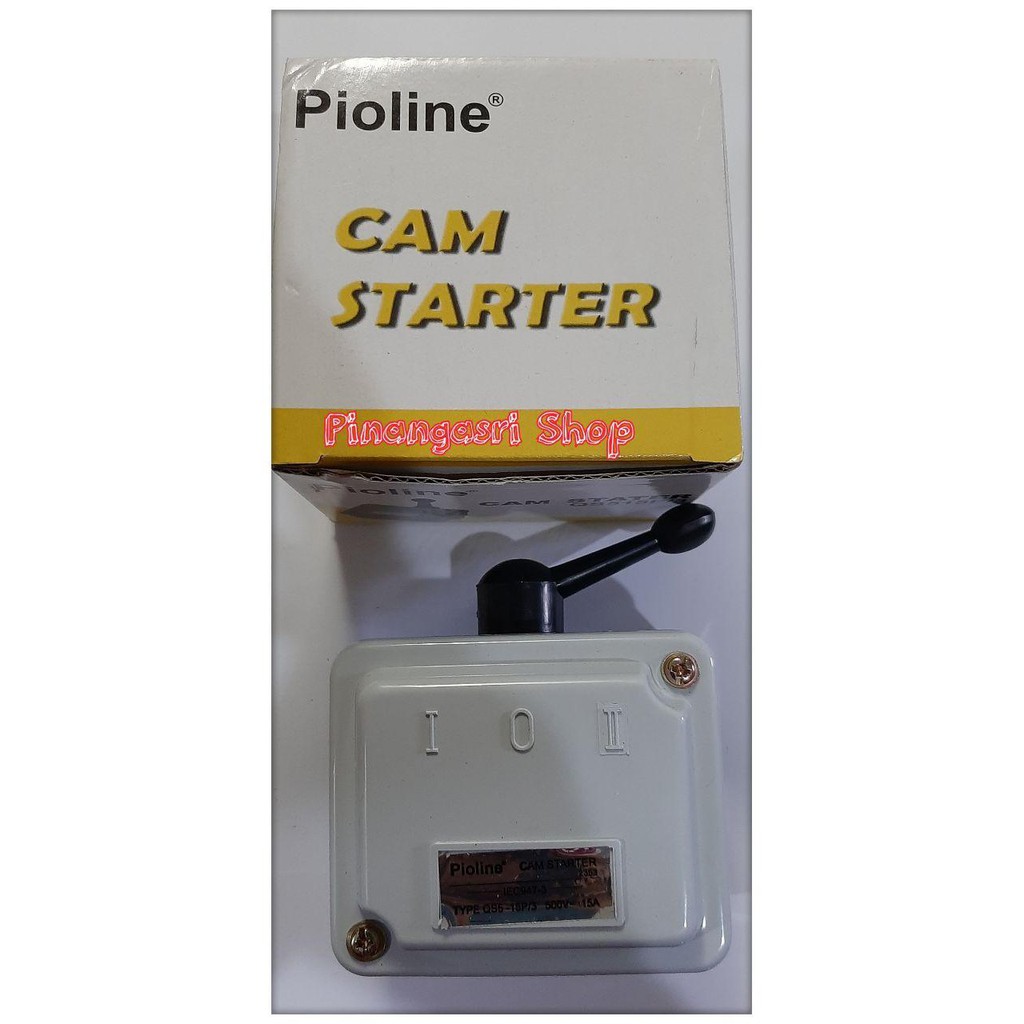 Jual Cam Starter Ohm Saklar 3P 30A I-0 (ON-OFF-ON) Pioline I - 0 - I ...