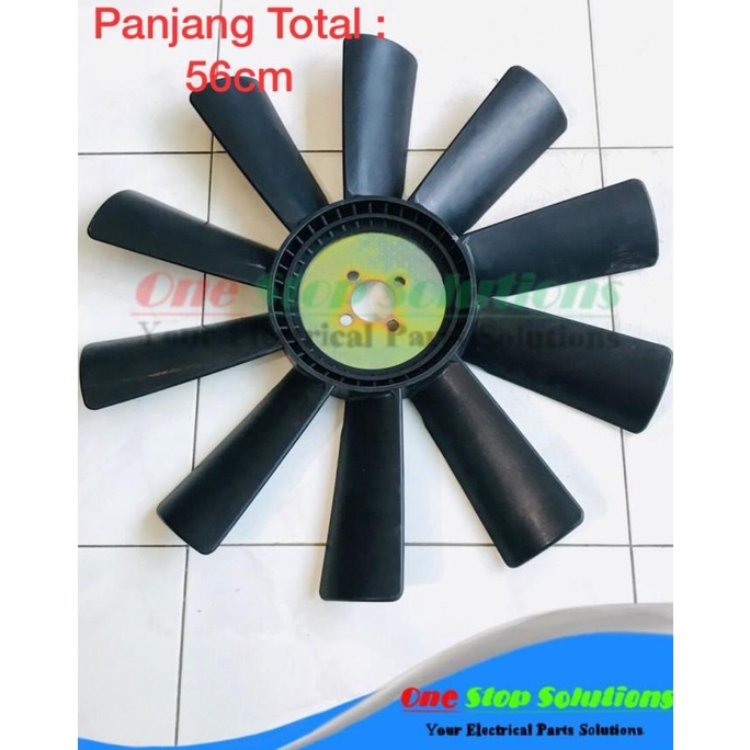 Jual KIPAS RADIATOR GENSET 58 CM ISUZU FORWARD FOTON AOLING CAT FAWDE ...