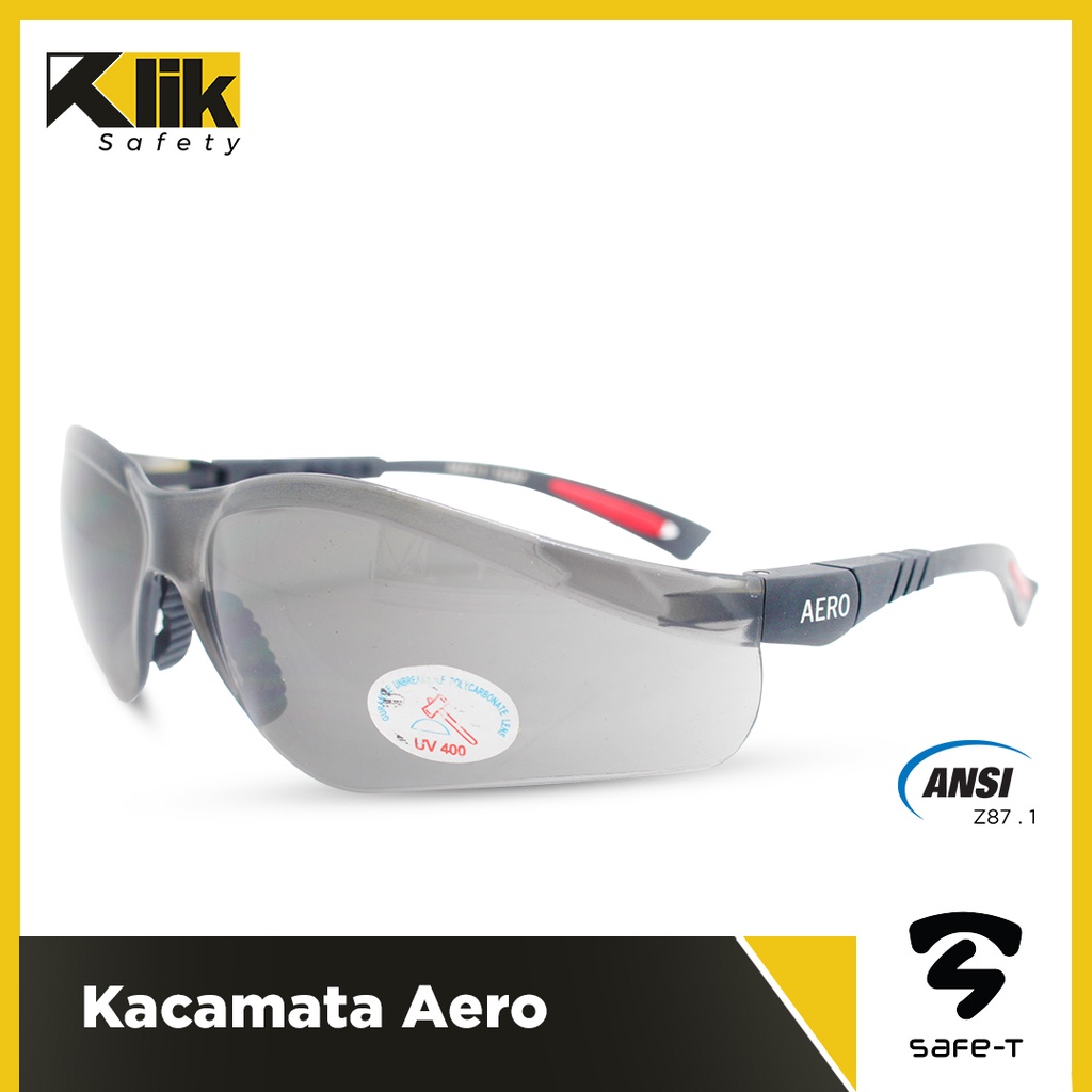 Jual SAFET Safety Glasses Kacamata Safety Aero 745 Anti Fog ANSI Z87.1