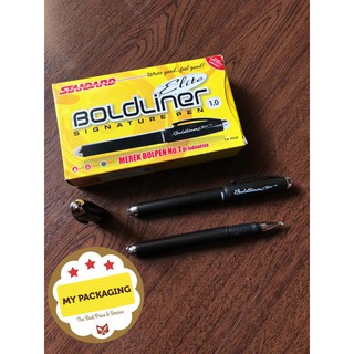 Jual Ball Point BoldLiner Elite 1.0 / Bolpen Pulpen STANDARD ( Satuan ...