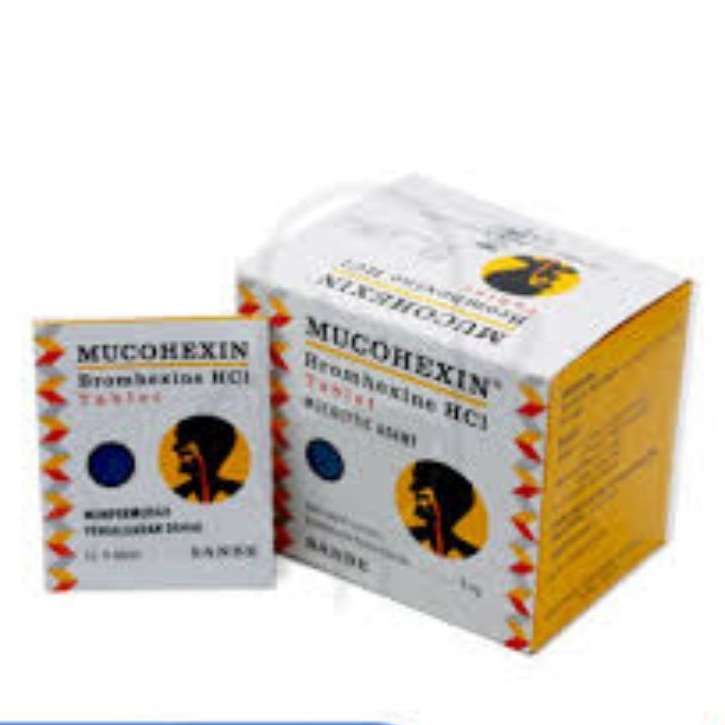 Jual Mucohexin 4 strip / Mucohexin Sirup / obat batuk pengeluar dahak ...