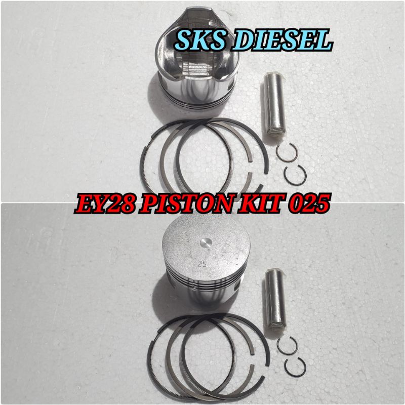Jual EY28 EY-28 EY 28 Piston With Ring Assy Seher Komplit Mesin Robin ...