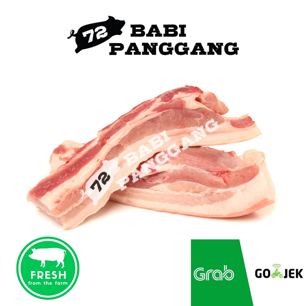 Jual Daging Babi Samcan / Pork Belly / Daging Lapis / Daging Lemak (1