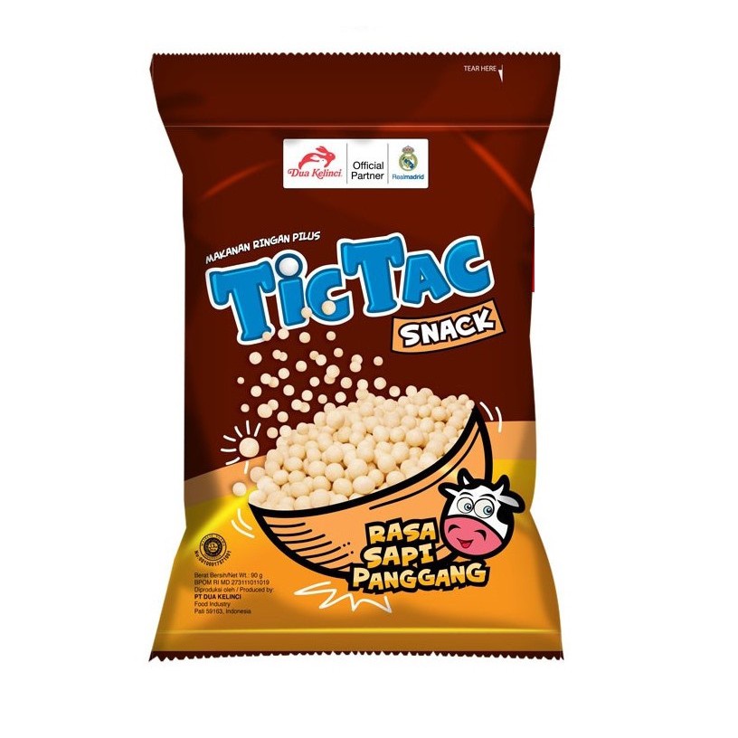 Jual Tic Tac Snack Rasa Sapi Panggang 90 gr | Shopee Indonesia