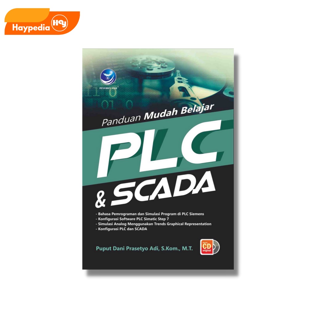 Jual Buku Teknik Listrik | Panduan Mudah Belajar PLC Dan Scada+Cd ...