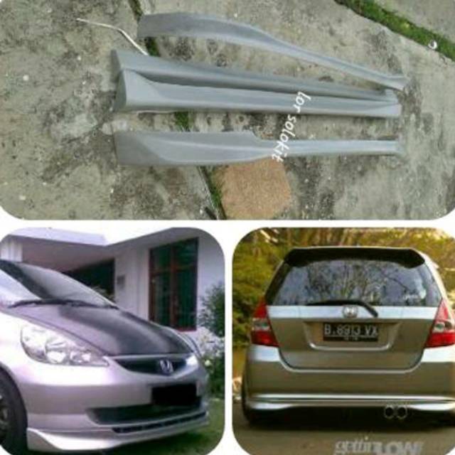 Jual Bodykit sidekirt jazz 200407 vtec idsi BODIKIT JAZZ BODYKIT JASS