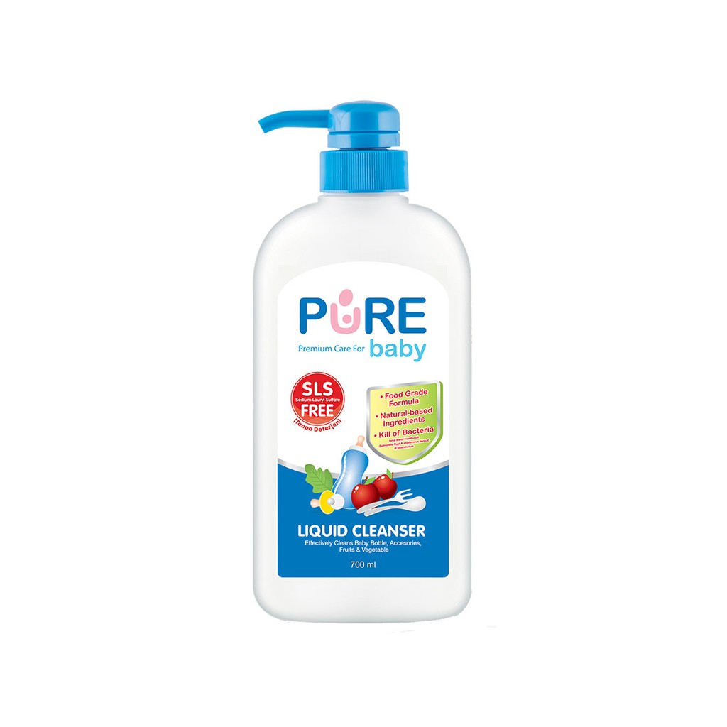 Jual PURE BABY MURAH LAUNDRY LIQUID DETERGENT / LIQUID CLEANSER ...