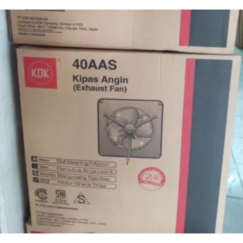 Jual KDK 40AAS 40 AAS Exhaust Fan Dinding / Tembok Besi 16 inch 16