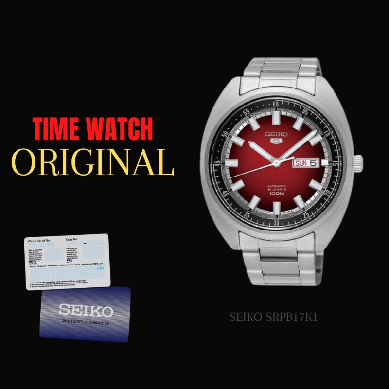 Jual Jam Tangan Pria Seiko SRPB17K1 Automatic/Time Watch Original ...