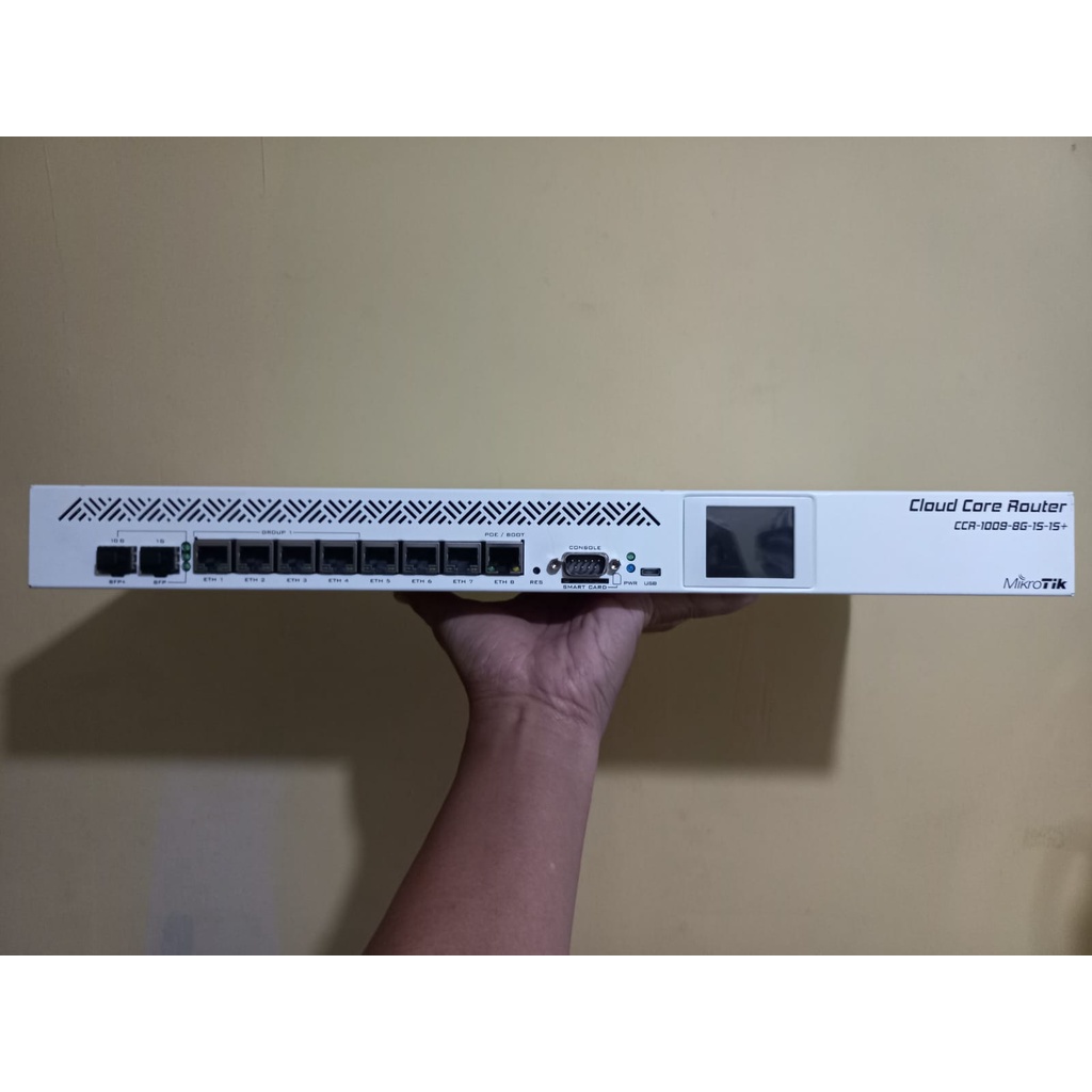 Jual Mikrotik CCR1009 8G-1S-1S+, CCR1009 7G-1C-1S+, CCR1009-7G-1C-1S+PC ...