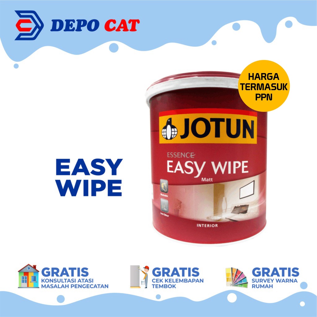 Jual Cat Tembok Interior Jotun Essence Easy Wipe White 18l Shopee Indonesia 0036