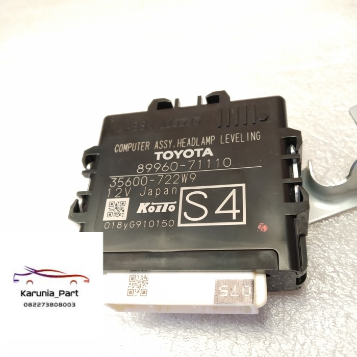 Jual Ecu/Computer Assy Headlamp Leveling Fortuner vrz Innova LED ...