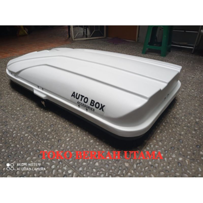 Jual Roof box auto box 550 liter new model slim | Shopee Indonesia