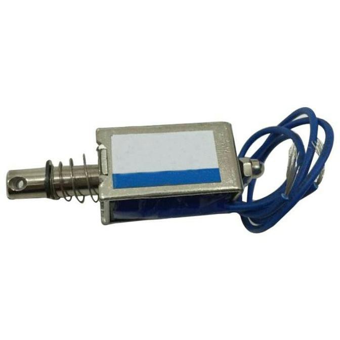 Jual Solenoid Door Lock Volt Dc N Push Pull Electromagnet Rfid