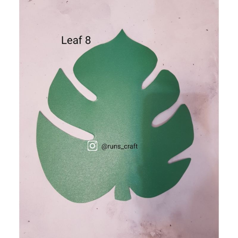 Jual Pola Daun Paper Flower Hijau Hiasan Dinding Shopee Indonesia