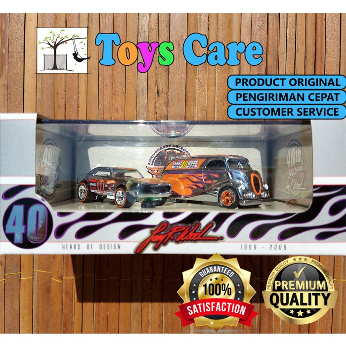 Jual Hotwheels Larry Wood 40th Years Of Design 67 Chevy Camaro Deco Delivery Japan Convention 1079