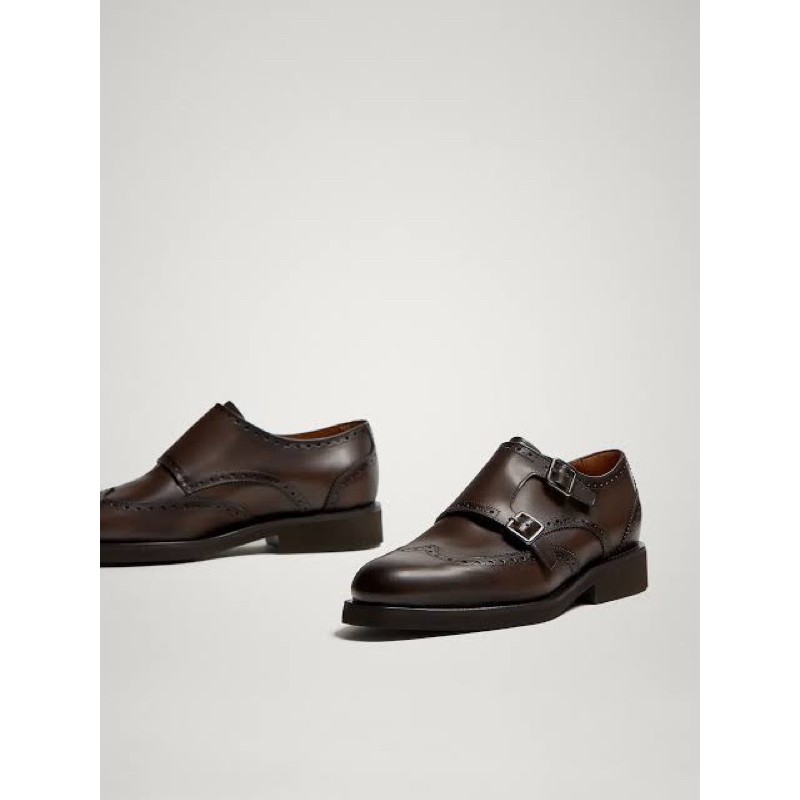 Massimo dutti monk on sale shoes