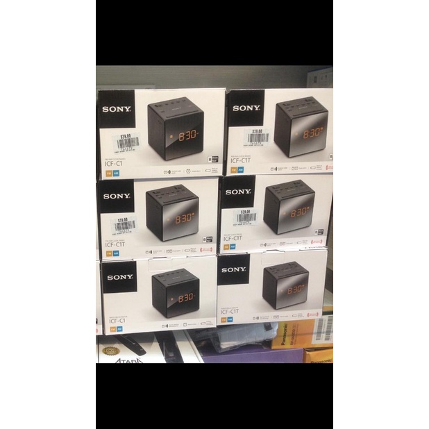 Jual SONY ICFC1T CLOCK RADIO WITH DUAL ALARM Shopee Indonesia