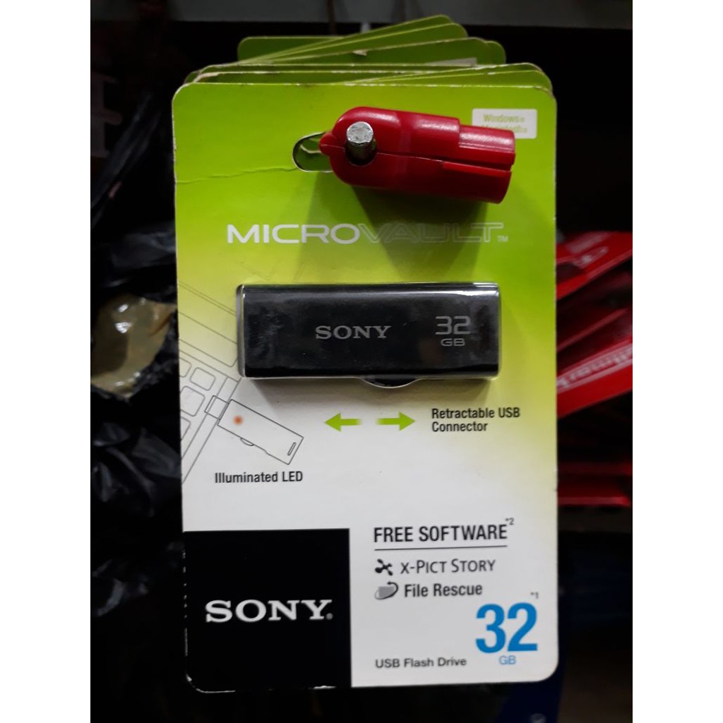 Jual Sony USB FlashDisk 32 GB Microvault Original | Shopee Indonesia