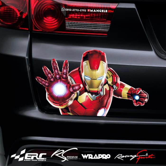 Buy Funny Iron Man Sticker, Marvel Sticker, "i Am Iron Man" UV And Water Resistant Kiss-cut Vinyl Decal Online In India - Foto 10