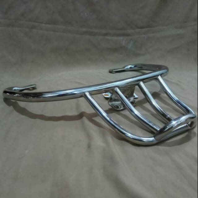 Jual Rear Rack croom vespa sprint dan primavera i rack vespa matic ...