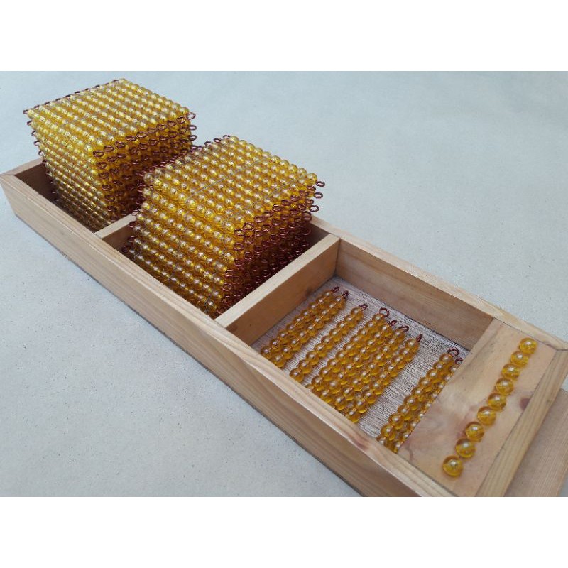 Jual introduction to decimal system (paket hemat golden beads ...