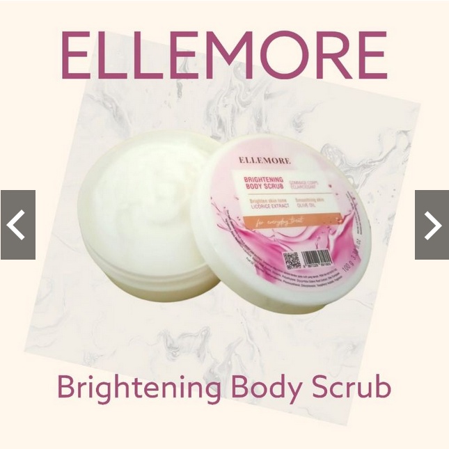 Jual ELLEMORE WHITENING Body Lotion, Body Shower, Body serum , Body