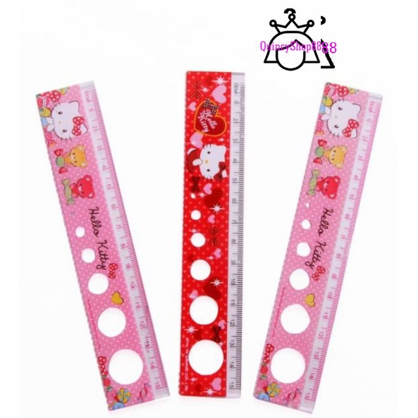 Jual Penggaris / Ruler Sanrio Hello Kitty 15 cm ( Random) | Shopee ...