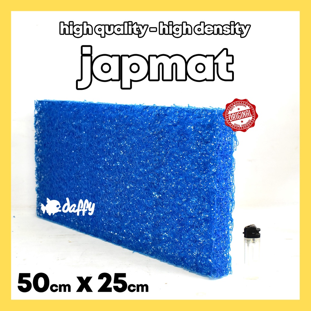 Jual JAPMAT 50x25 cm FILTER MAT media filter mekanis Shopee Indonesia