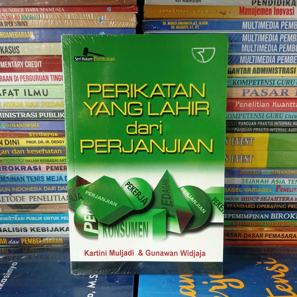 Jual Buku Seri Hukum Perikatan : Perikatan Yang Lahir Dari Perjanjian ...