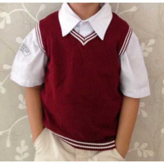 Jual RAFara Rompi Rajut Anak - Anak TK SD Knit Vest Seragam Sekolah ...