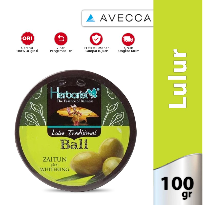 Jual Herborist Lulur Tradisional Zaitun Plus Plus Whitening 100gr