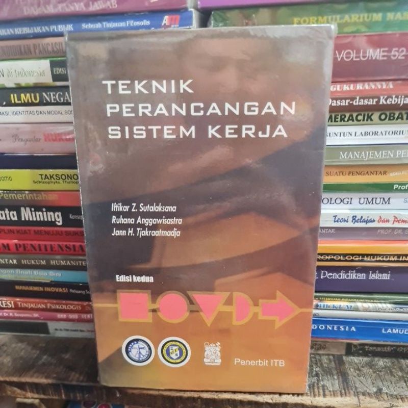 Jual Teknik Perancangan Sistem Kerja By Iftikar Z Sutalaksana | Shopee ...