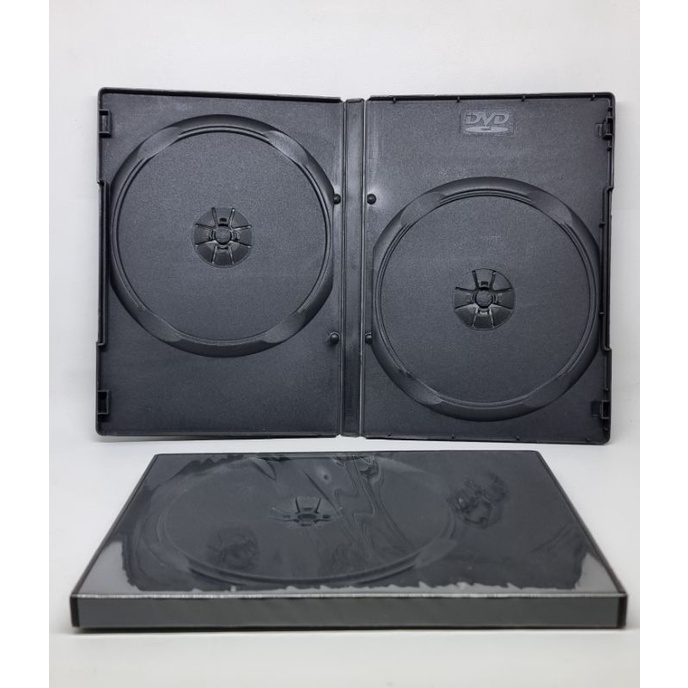Jual DVD BOX 14MM DOUBLE WARNA HITAM | Shopee Indonesia