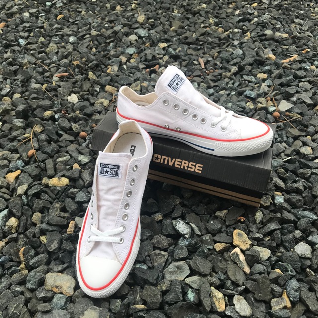 Converse basic white best sale