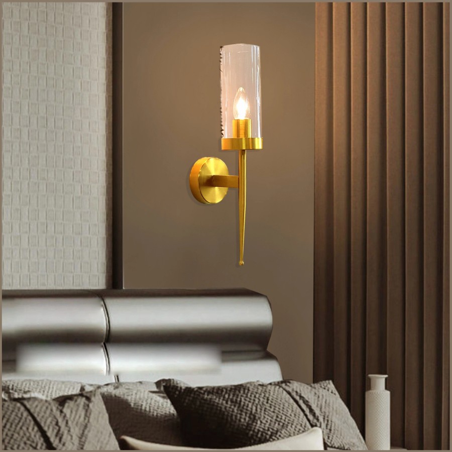 Jual Lampu Hias Dinding Modern Minimalis Single Glass Tube Classic