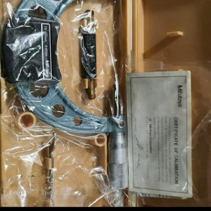 Jual DMT Outside Micrometer Mitutoyo 104142 Jarak 300400mm Res 0