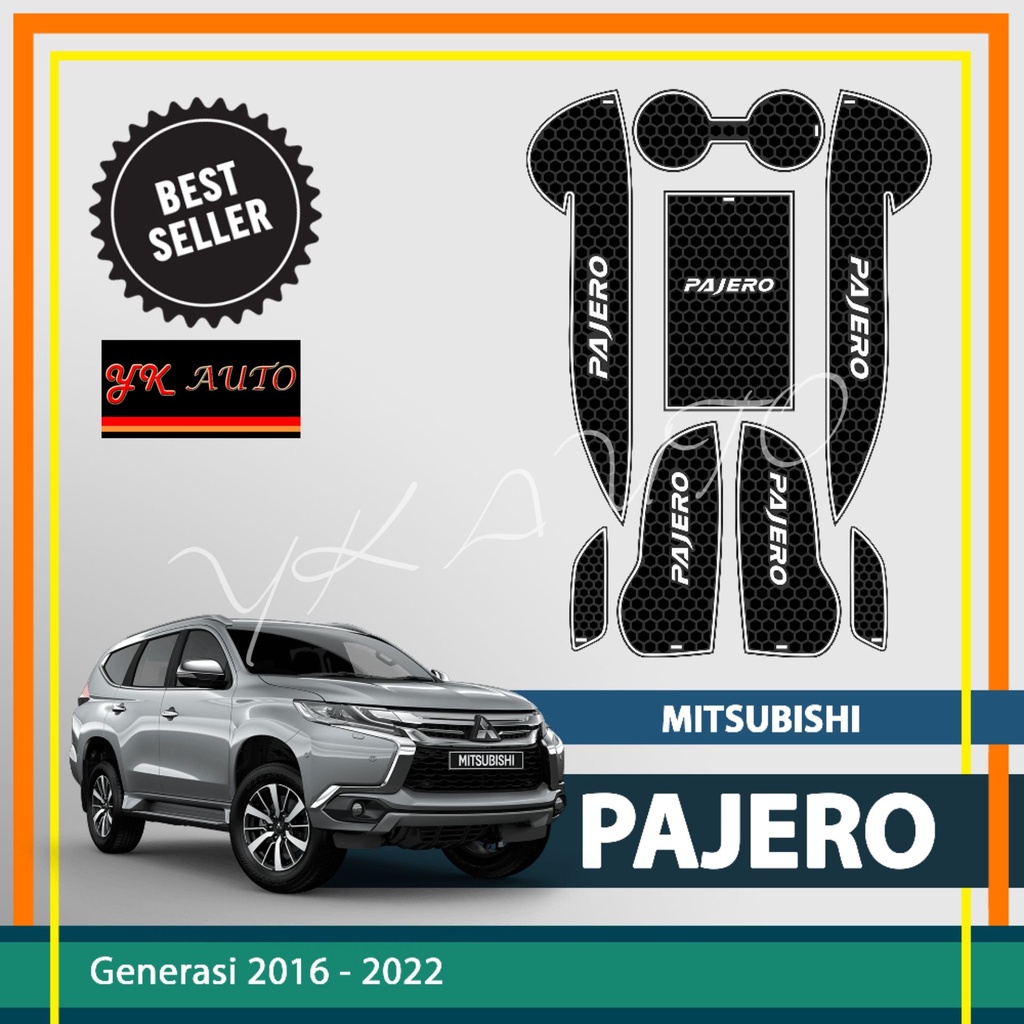 Jual Anti Slip Pajero Dakar Sport Gen3 Alas Interior Rubber Mat