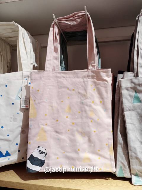 Jual hoot sale Tas Tote Bag Transparan We Bare Bears Shoulder Bag Miniso -  Jakarta Pusat - Januarbayuk