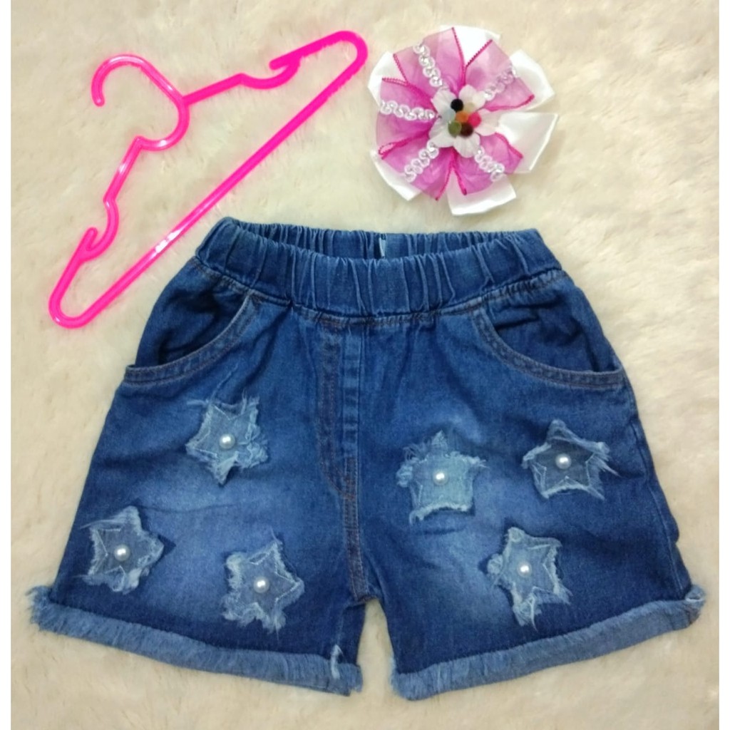 Jual Terbaru!!! Celana Pendek 100% Jeans Import / Celana Pendek Jeans