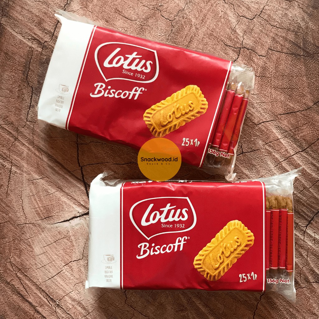 Jual LOTUS BISCOFF BISKUIT 25pcs 156gram | Shopee Indonesia